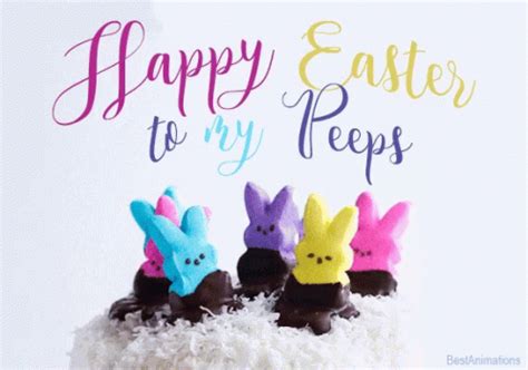 happy easter to my peeps gif|More.